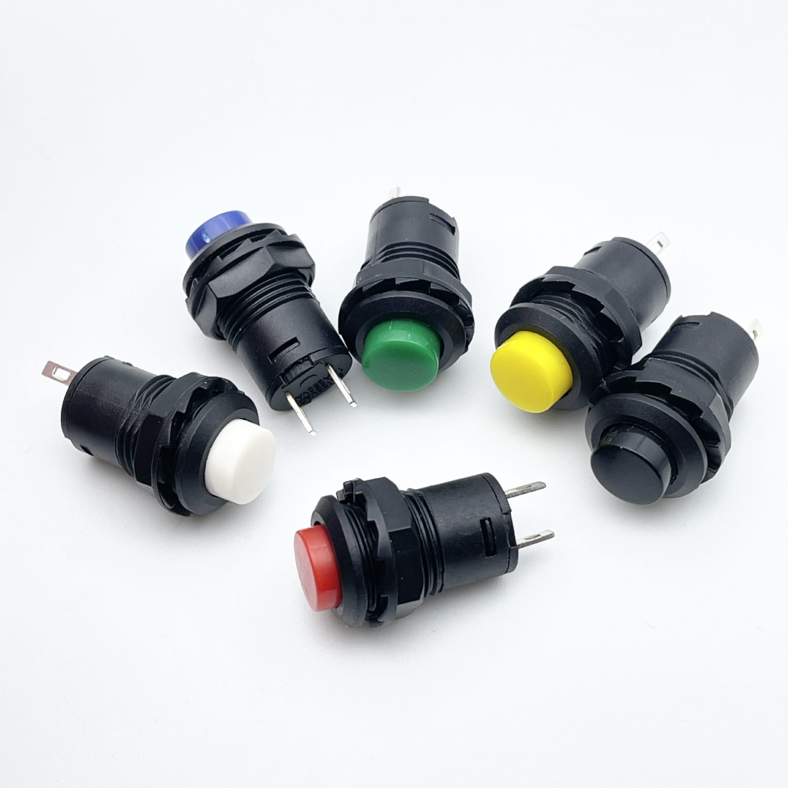 Metal push switch electro mechanical component stocked in Delhi by Switch Mart India